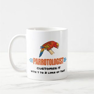 Mug Drôle J'adore les perroquets