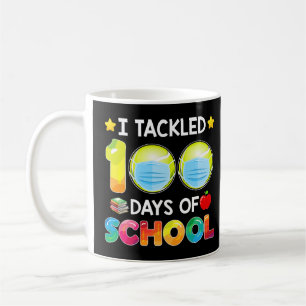 Mug Drôle J'Ai Appris 100 Jours De Tennis Scolaire Gar