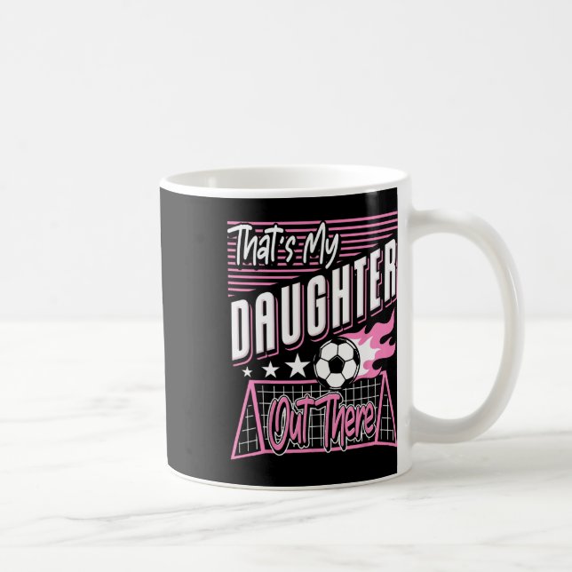 Mug Drôle, j'aime les papas de foot  (Droite)