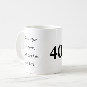 Mug Drôle Jalon Anniversaire Cadeau, âge personnalisé,