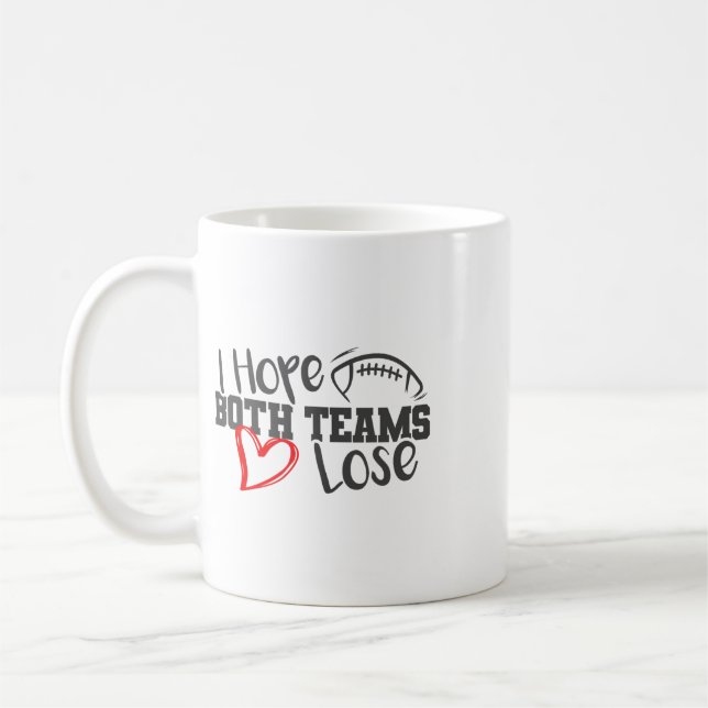 Mug Drôle, j'espère que les deux équipes perdent Migno (Gauche)