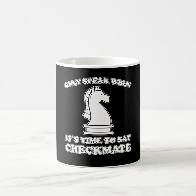 Mug Drôle jeu d'échecs jeu d'échecs amusant Joueur jeu (Centre)