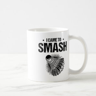 Mug Drôle Joueur Badminton Love Shuttle Design 24