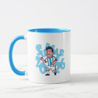 Mug Drôle Joueur de Football Été 2026