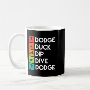 Mug Drôle Joueur Dodgeball Citations Vêtements Dodge B