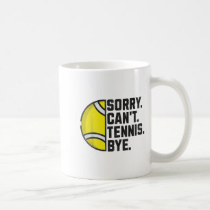 Mug Drôle Joueuse de tennis Hommes Femmes filles Désol