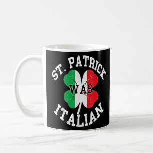 Mug Drôle Jour de la Saint Patrick irlandais italien O