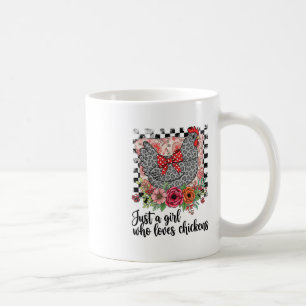 Mug Drôle Juste Une Fille Qui Aime Les Poules Thanksgi