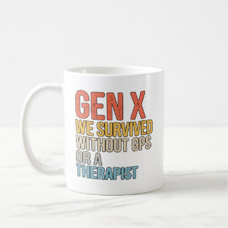 Mug Drôle, la génération X a survécu sans thérapeute G