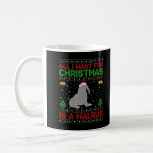 Mug Drôle Laid Tout Ce Que Je Veux Pour Noël Est Un T-