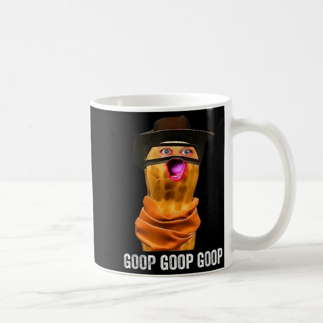 Mug Drôle Le Bungulator de Goop d'arachide brûlée  (Droite)
