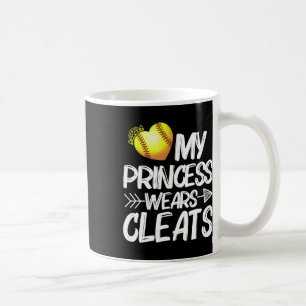 Mug Drôle Ma princesse porte des crampons Cadeau pour
