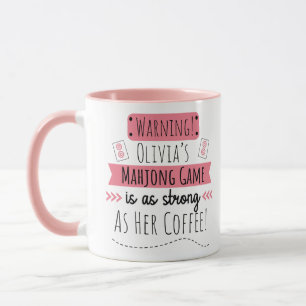 Mug Drôle Mahjong personnalisé