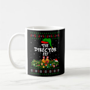 Mug Drôle Matching Famille laid Le Directeur Elf Chris