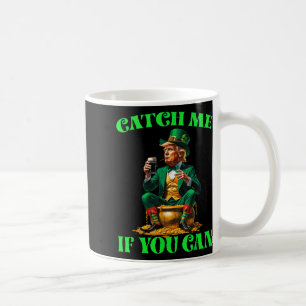 Mug Drôle Me Capter Si Vous Pouvez Trump Leprechaun St