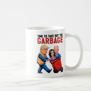 Mug Drôle Mega Trump Président 2024 Le Temps De Sortir