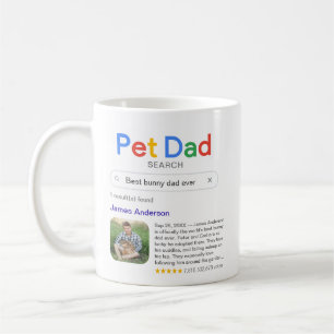 Mug Drôle meilleur animal de compagnie papa jamais Rés