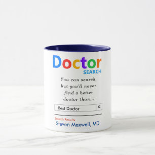 Mug Drôle Meilleur Docteur Recherche Merci