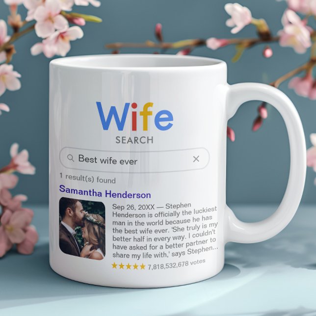 Mug Drôle Meilleure Femme Jamais Résultats De Recherch (Créateur téléchargé)