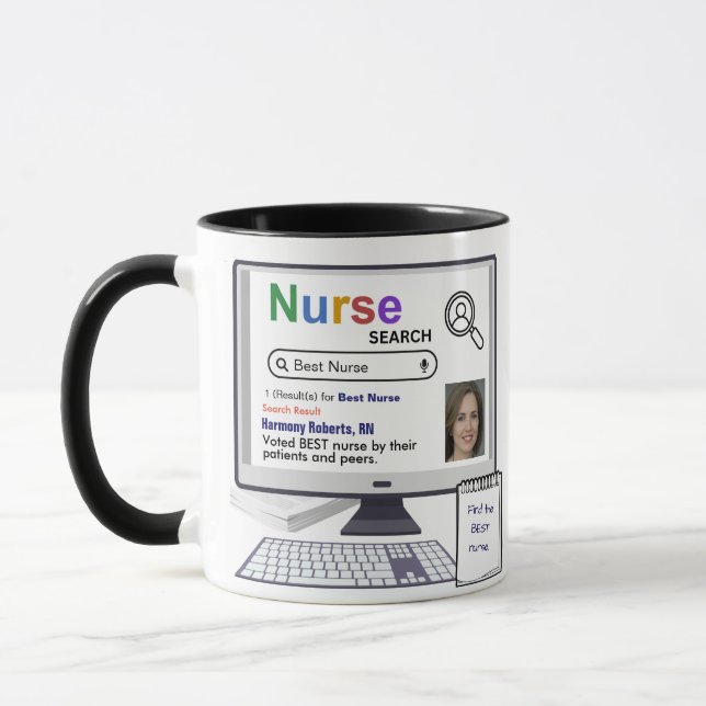 Mug Drôle Meilleure infirmière Résultats de recherche  (Gauche)