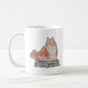 Mug Drôle mème de chat grincheux pour les amateurs de