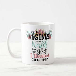 Mug Drôle Mère cadeau de la Fête des Mères de Fille Fi