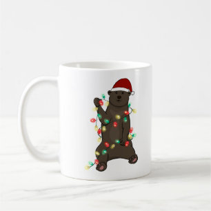 Mug Drôle mignon ours de Noël