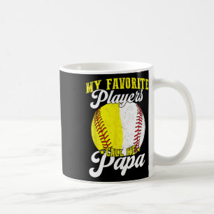 Mug Drôle Mon Joueur Softll Préféré De Vente M'appelle