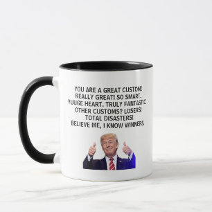 Mug Drôle mot de Trump, président Donald Trump 47