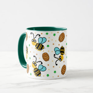 Mug Drôle motif d'abeille