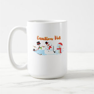 Mug Drôle Moulin Snowmen
