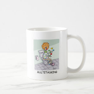 Mug Drôle multi-tâche Jongler Clown