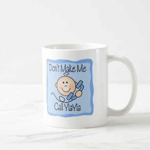 Mug Drôle ne me faites pas l'appel YiaYia