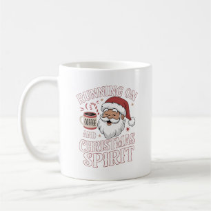 Mug Drôle Noël Père Noël Coffee Lover Design