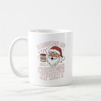 Mug Drôle Noël Père Noël Coffee Lover Design