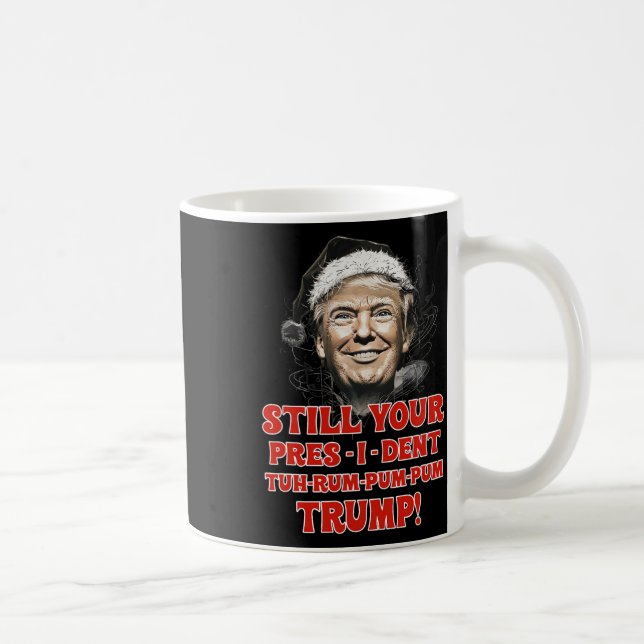 Mug Drôle Noël Président Trump Pyjamas Ugly Chris (Droite)