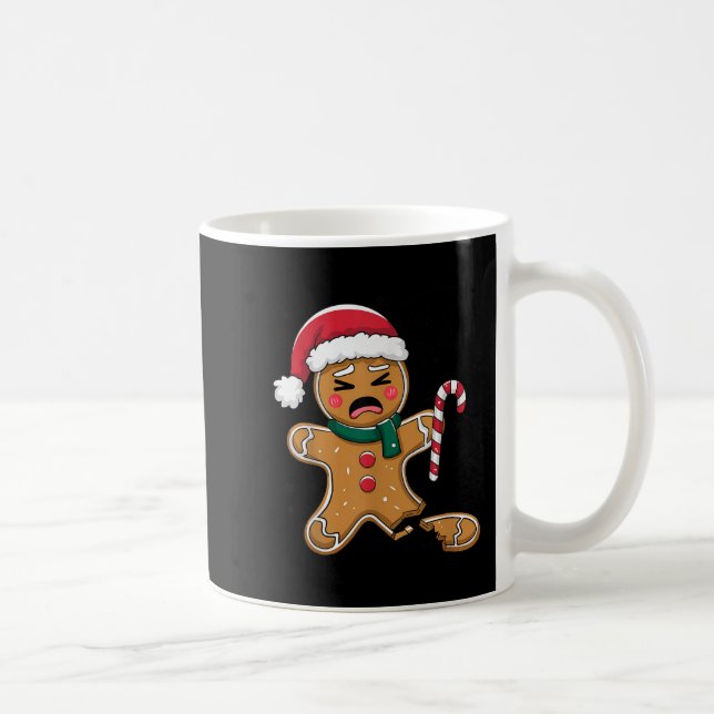 Mug Drôle Oh Snap Gingerpain boulangerie Noël Snacks (Droite)