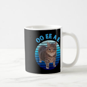 Mug Drôle Oiia Distressed Chat Frottant Chat Oi Oi Uia