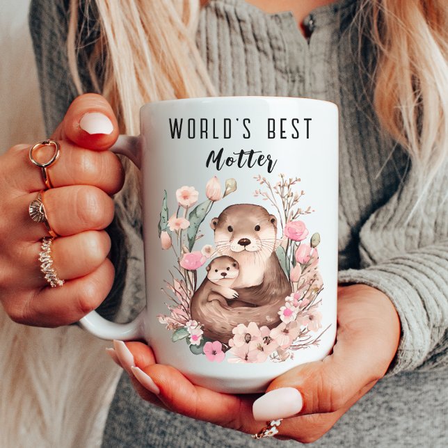 Mug Drôle Otter cadeau de la fête des mères pour les A (Créateur téléchargé)