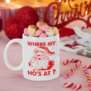 Mug Drôle où mon héros est à Père Noël Christmas