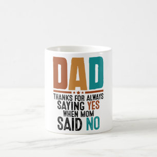 Mug Drôle papa Fête des pères