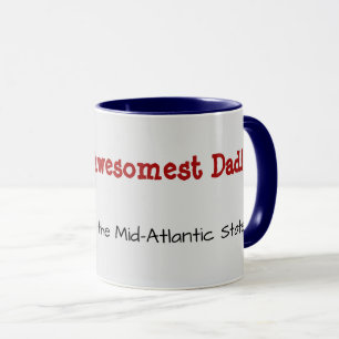 Mug Drôle Papa le plus malheureux du monde FÊTE DE