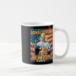 Mug Drôle Pape Et Président Donald Trump4