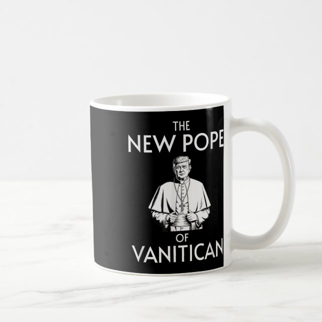 Mug Drôle Pape Trump Du Vanitican (Droite)