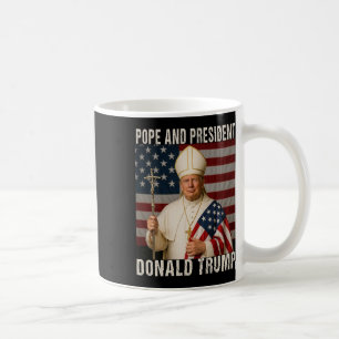 Mug Drôle Pape Trump Et Président Donald Trump