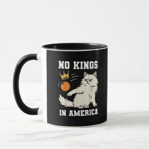 Mug Drôle Pas de rois en Amérique Style Rétro Classiqu