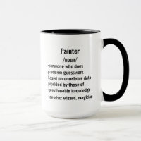 drôle Peintre Définition cadeaux pour hommes femme
