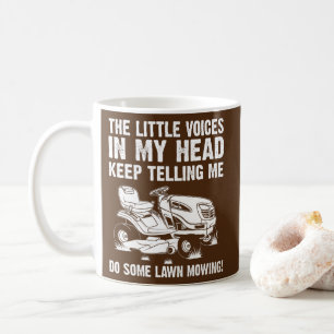 Mug Drôle Pelouse Mowing Cadeau Hommes Femmes Lawn Mow
