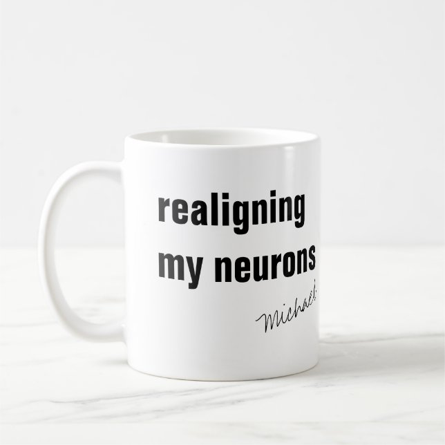 Mug Drôle Personnalisé (Gauche)