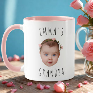 Mug Drôle personnalisé bébé photo visage
